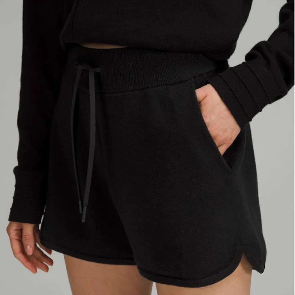 Lululemon Cotton-Cashmere Knit High-Rise Short 4